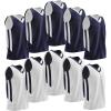 Navy/White