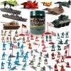 120 PCS - Soldiers + Jumbo Vehicles