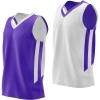 Purple/White