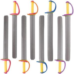 Liberty Imports 26″ Giant Pirate Foam Swords Large Toy Set – Kids Birthday Party Activities, Event Favors (8 Pack)