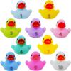 image10 Pack Numbers Counting Rubber Ducks Colorful Bath Toys  1 2 3 Learn to Count Numeracy Early Learning Educational Bathtime Squeak Duckies Bathtub Set for Kids Toddlers