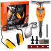 imageJunior Engineer Jackhammer Toy Construction Tool Drill with Earmuffs Safety Goggles and Accessories