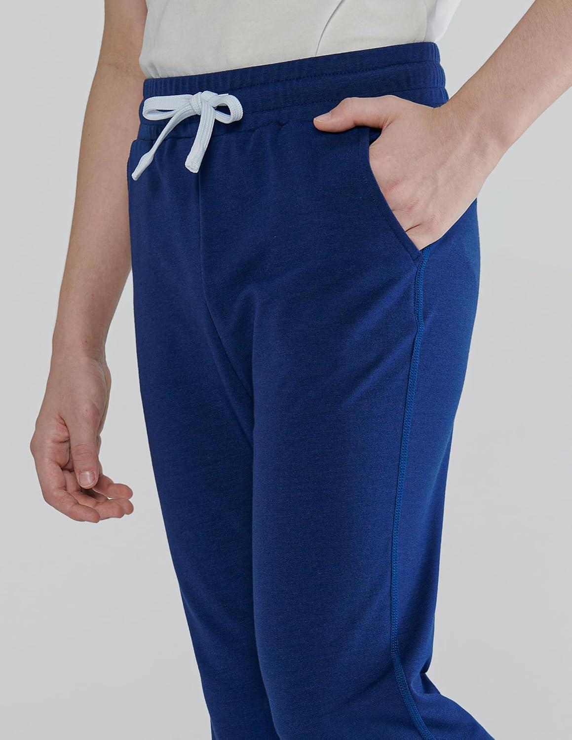 image3 Pack Boys Lightweight Jogger Pants Youth Athletic Sweatpants Kids Toddlers Clothes ApparelGrayNavyBlack