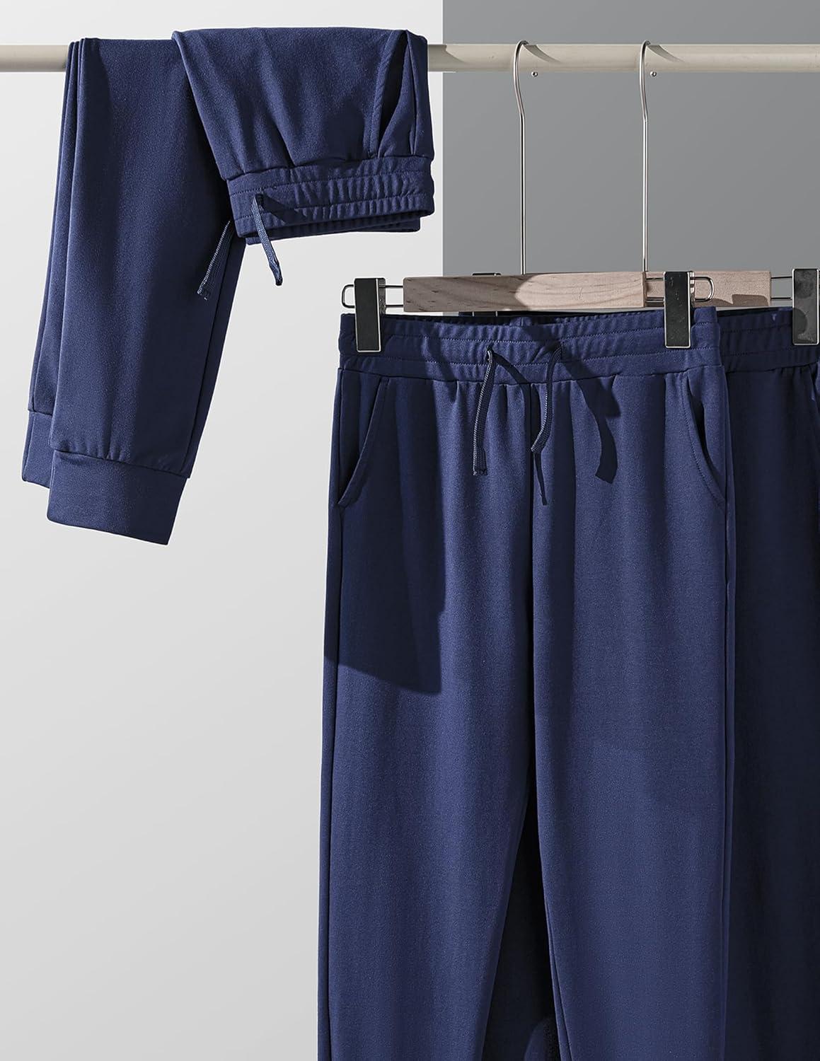 image3 Pack Boys Lightweight Jogger Pants Youth Athletic Sweatpants Kids Toddlers Clothes ApparelNavy