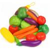 image20 Pieces Play Vegetables Playset  LifeSized Toy Food for Kids Kitchen Healthy Farmers Market Grocery Pretend Play Plastic Toy Set for Toddlers