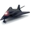 imageDiecast Stealth Fighter Jet Metal Military Airplane Toy  1400 Scale Alloy Model Tactical Aircraft with Pullback Action Lights and Sound