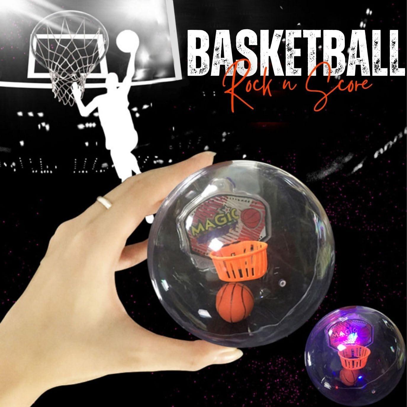 imageLiberty Imports 12 Pack Mini Basketball Electronic Handheld Shoot ampamp Score Hoop Game with LED Lights ampamp Sounds Bulk Toys Birthday Party Favors Prizes for Kids Adults