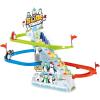 imageMusical Orbit Chasing Race Track Game Set  Playful Roller Coaster Playset with Led Flashing Lights and Music OnOff Button for Toddlers ad Kids PenguinPenguin