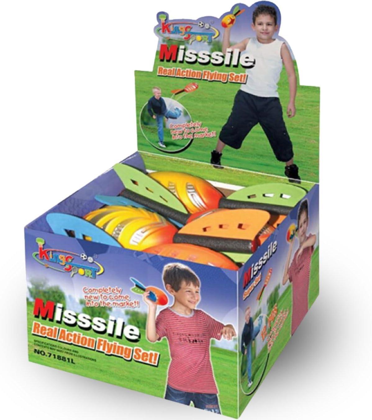 image12 Pack Flying Foam Foam Missile Footballs with Tails Sports Aero Pocket Flyers Toys for Kids Outdoor Backyard Activities Games Party Favors 9 Inches