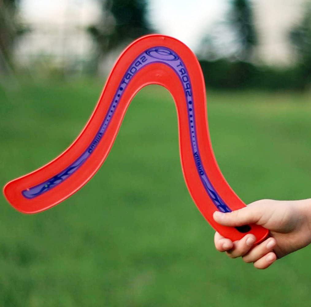 image6 PCS Flying Ring Combo Pack Sports Plastic Pro Discs Rings and Boomerangs Lightweight Sports Outdoor Games Toys for Kids and Adults