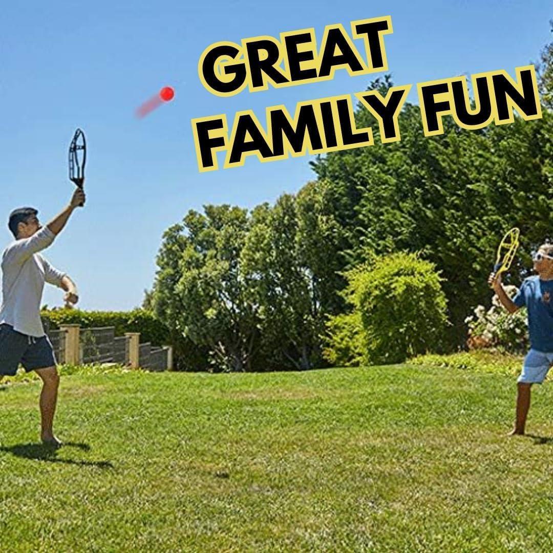 imageLiberty Imports 6 PCS Replacement Trackball Sport Chuck and Catch Ball Lacrosse Plastic Lightweight Balls Toy for Classic Outdoor Launch Games