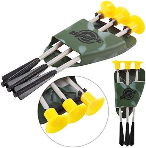 imageLiberty Imports Military Action Camouflage Kids Toy Crossbow Set  Includes Suction Cup Arrows and Target