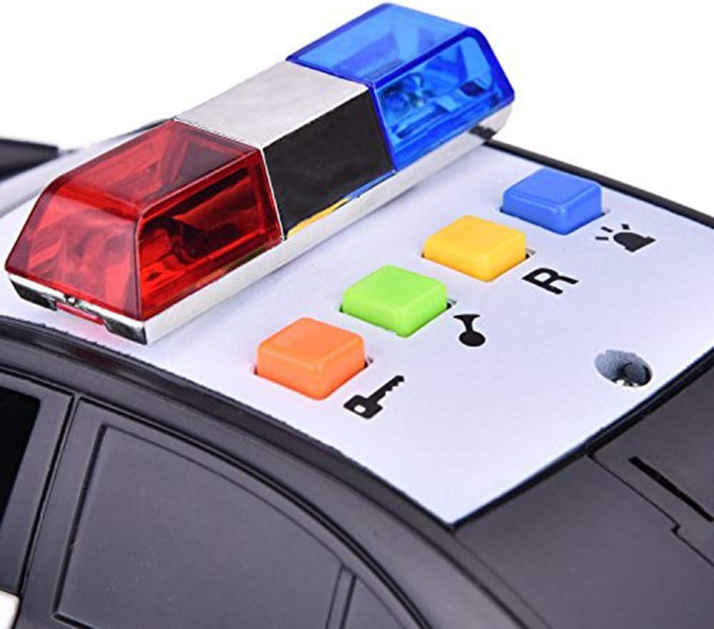 imageLiberty Imports Toy Police Car with Light ampamp Sounds  Friction Powered Plastic Patrol Cop Play Vehicle with Openable Doors for Kids