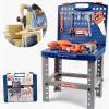 imageKids Toy Tool Workbench with Realistic Tools and Electric Drill  68 Pcs Pretend Play Construction Workshop Toolbench STEM Building Toys