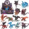 image12 Pcs Dragon Toy Figures 5quot Large Realistic Hand Painted Mythical Figurines Assorted Designs for Kids Party Favors ampamp Cake Toppers
