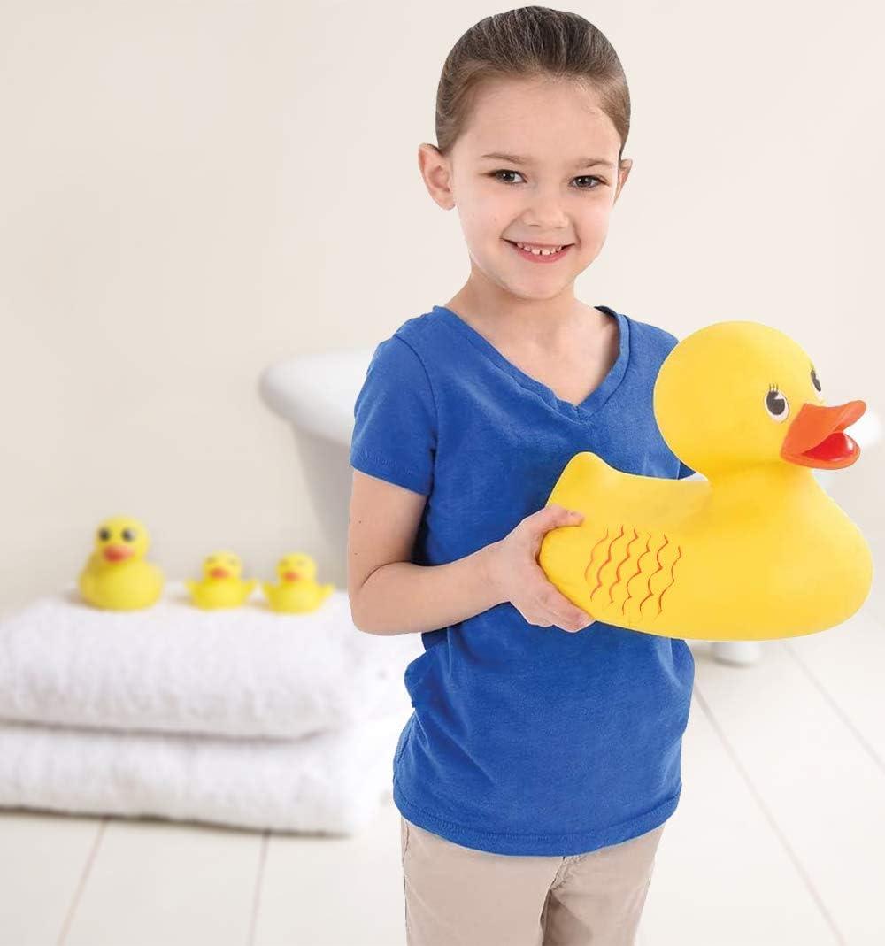 image:image10 Jumbo Classic Yellow Rubber Duck Bathtime Toy Floating Fun Pool Preschool Bathtub Toy Giant Flexible Large Yellow Duck for Kids 1