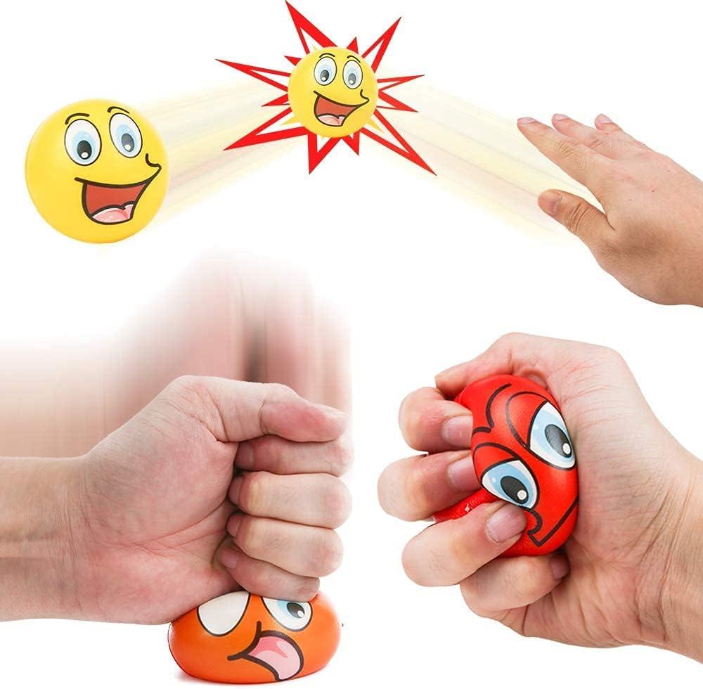 image:image24 Pack Mini Soft Foam Squeeze Balls 25 Toy Stress Relief Bulk Educational Novelties for Kids School Classroom Party Favors Rewards Multicolored 25