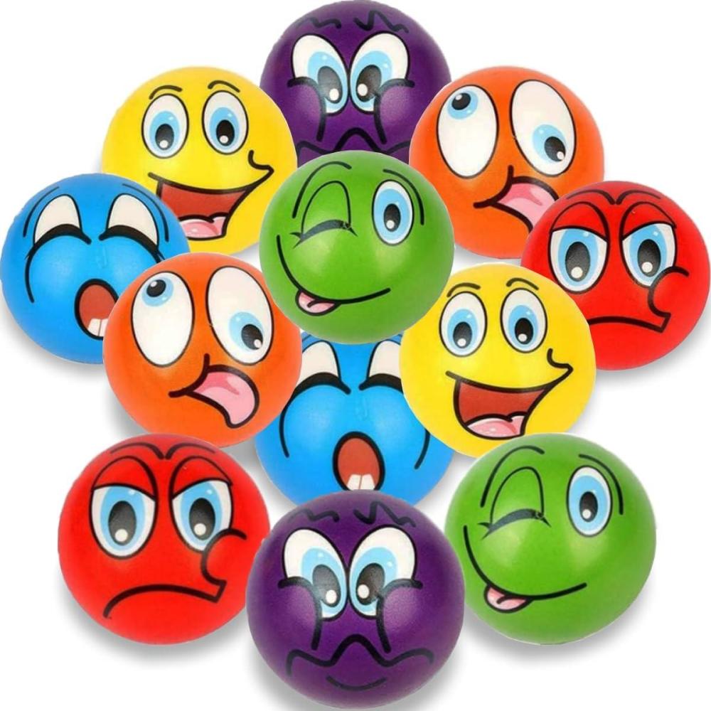 image:image24 Pack Mini Soft Foam Squeeze Balls 25 Toy Stress Relief Bulk Educational Novelties for Kids School Classroom Party Favors Rewards Multicolored 25