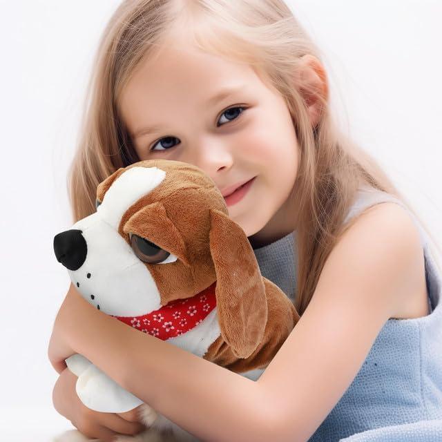 image:imageLiberty Imports Cute Interactive Puppy Dog Plush Animated Walking Barking Sitting Electronic Toy Pet with Sound and Touch Control Animal Companion for Kids