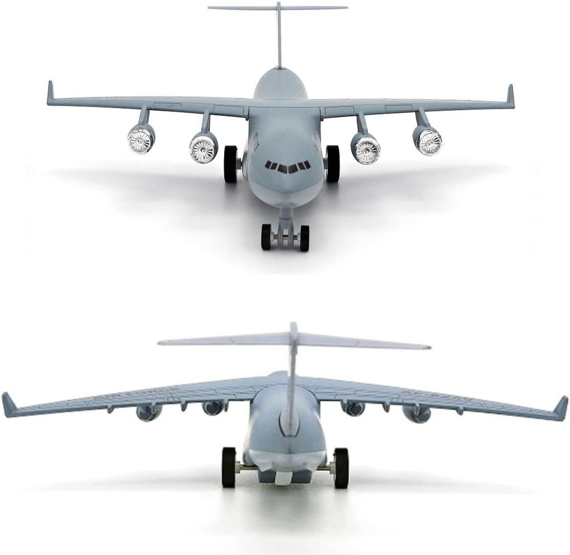 image:imageLiberty Imports Diecast Metal Military Cargo Transport Airplane 1400 Scale Alloy Model Carrier Aircraft with Pullback Action Lights and Sound