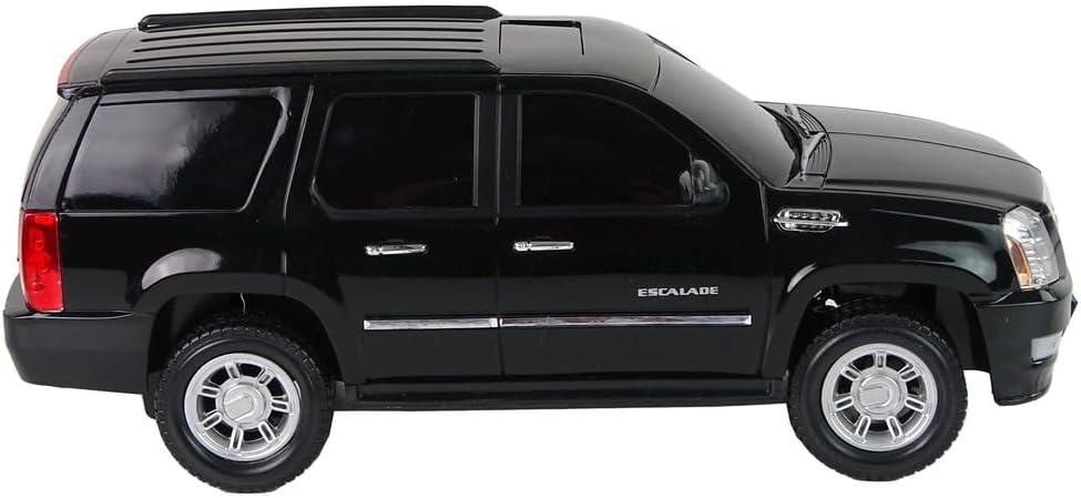 image:imageLiberty Imports RC General Motors Escalade 124 Scale Toy Replica Vehicle Officially Licensed Remote Control SUV with 24G FullFunction Technology Working Lights Black