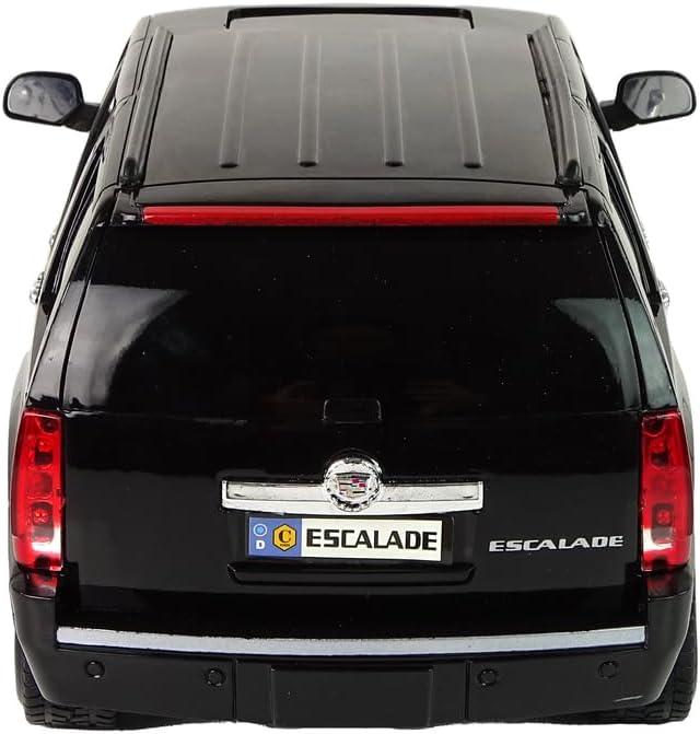 image:imageLiberty Imports RC General Motors Escalade 124 Scale Toy Replica Vehicle Officially Licensed Remote Control SUV with 24G FullFunction Technology Working Lights Black
