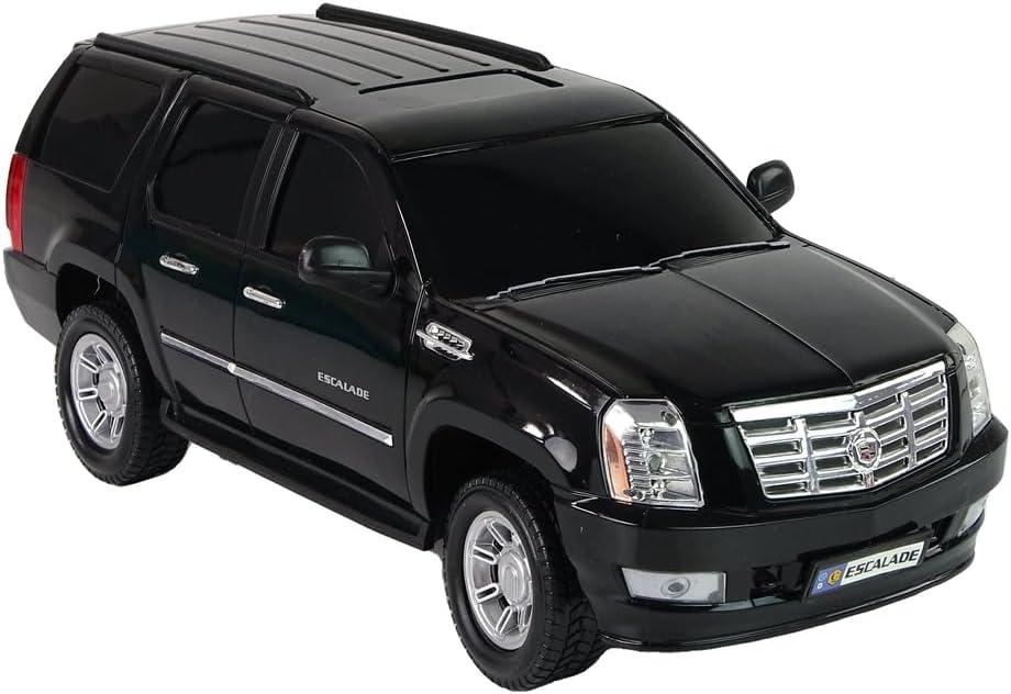 image:imageLiberty Imports RC General Motors Escalade 124 Scale Toy Replica Vehicle Officially Licensed Remote Control SUV with 24G FullFunction Technology Working Lights Black