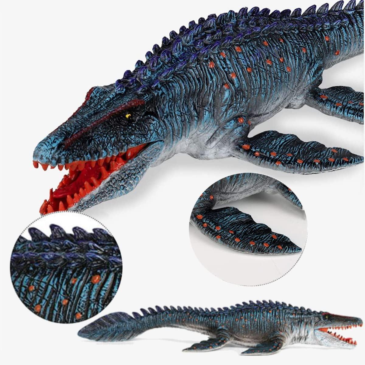 image:imageJurassic Large Mosasaurus Dinosaur Toy Figure 134 Realistic Giant Sea Monster Figurine Educational Prehistoric Water World Ocean Creature for Model Decoration Display Collectors