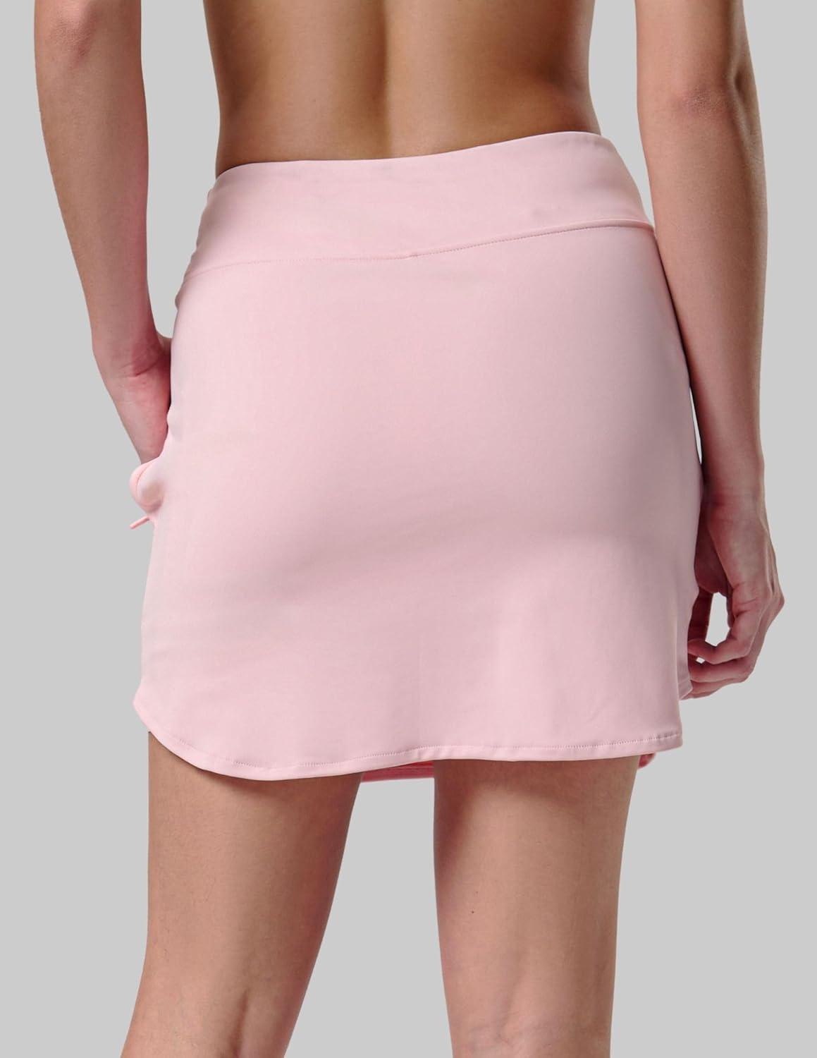 image:image3 Pack Womens Active Skorts with Pockets High Waist Athletic Skirts with Builtin Shorts for Tennis Golf WorkoutPeachLavenderMint
