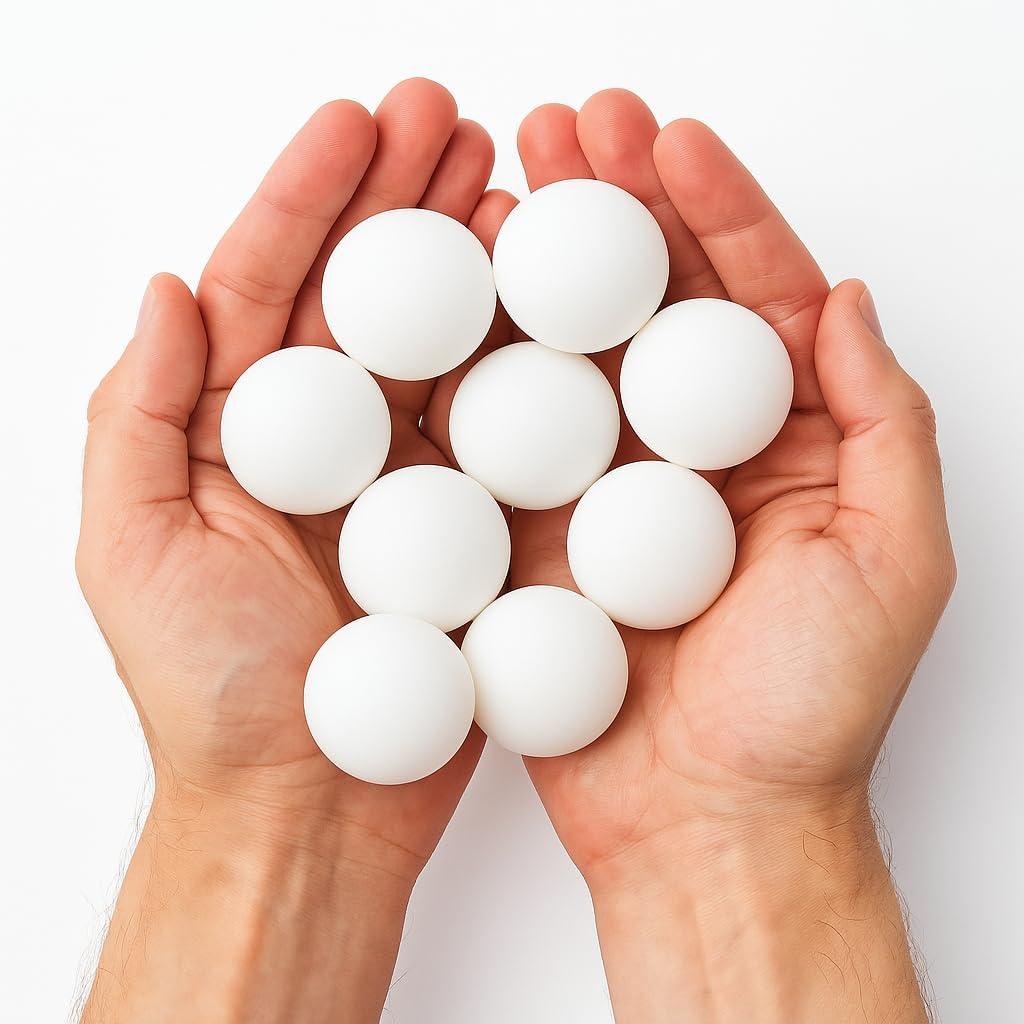 image:imageLiberty Imports Pack of 12 Beer Ping Pong Balls White Table Tennis Balls Lightweight Durable Seamless Bulk for Party Carnival Games Entertainment Decorations Crafts Activities