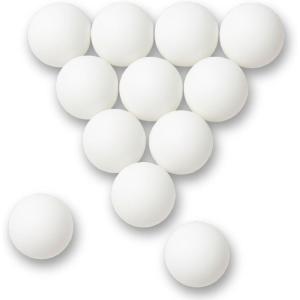 Liberty Imports Pack of 12 Beer Ping Pong Balls – White Table Tennis Balls – Lightweight Durable Seamless Bulk for Party Carnival Games. Entertainment, Decorations, Crafts Activities