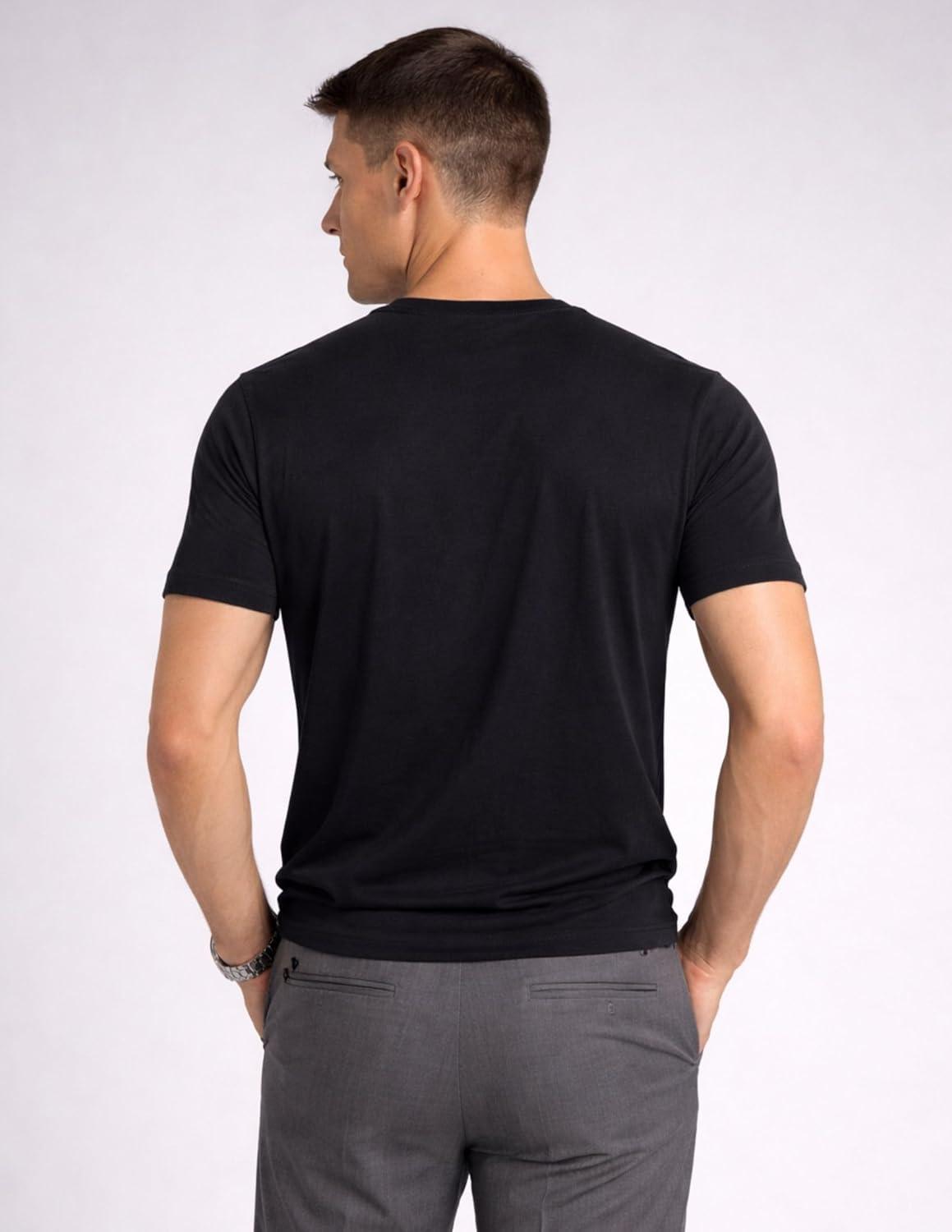 image:imageLiberty Pro 3Pack Mens Casual Henley Shirts Comfort Soft Stretch Tees Relaxed Fit 3Button Summer TShirtsTaupeBlackBurgundy