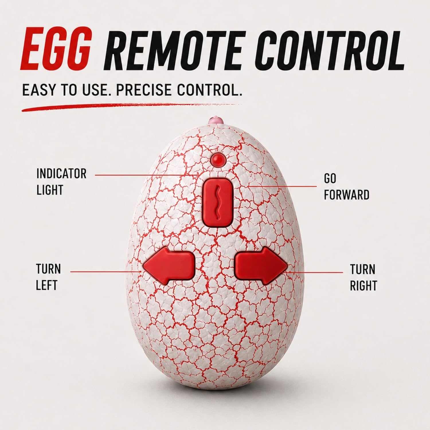 image:imageLiberty Imports 16 Inch Remote Control Rattle Snake Toy Realistic Reptile Robot with Egg Shaped Infrared Receiver RC Snake Prank Toy Ideal Gift for Kids or for Adults BlackWhite