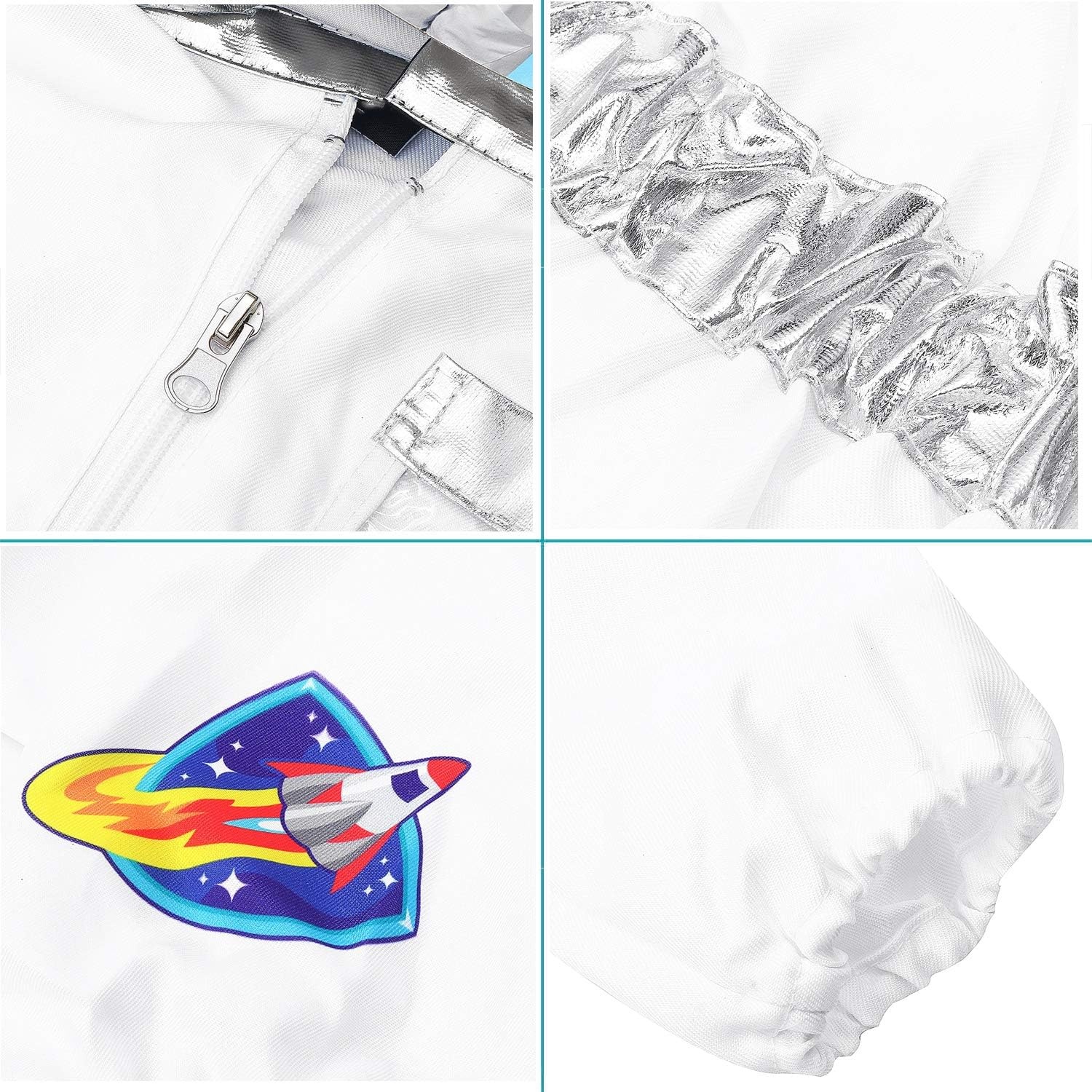 image:imageLiberty Imports Childrens Astronaut Space Costume Space Pretend Dress Up Role Play Set for Kids Cosplay Ages 47