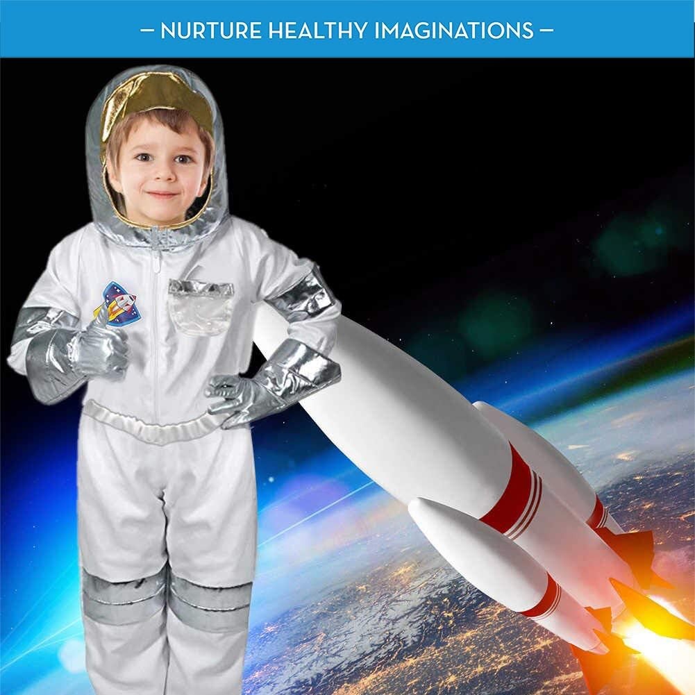 image:imageLiberty Imports Childrens Astronaut Space Costume Space Pretend Dress Up Role Play Set for Kids Cosplay Ages 47