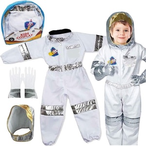 Liberty Imports Children’s Astronaut Space Costume Space Pretend Dress Up Role Play Set for Kids Cosplay Ages 4-7